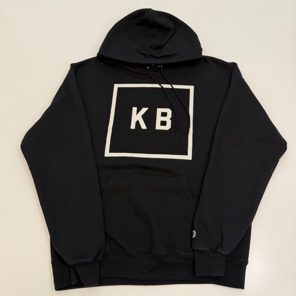 Champion Kane‎ Brown KB Logo Black Cotton Blend Hoodie Mens Medium